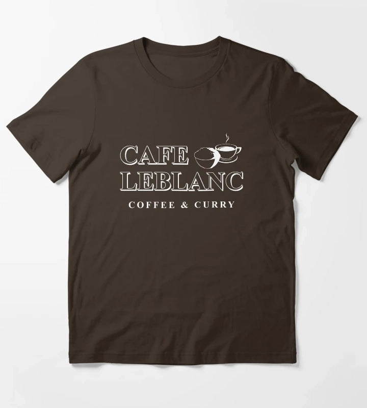 Cafe Leblanc T-Shirt Brown