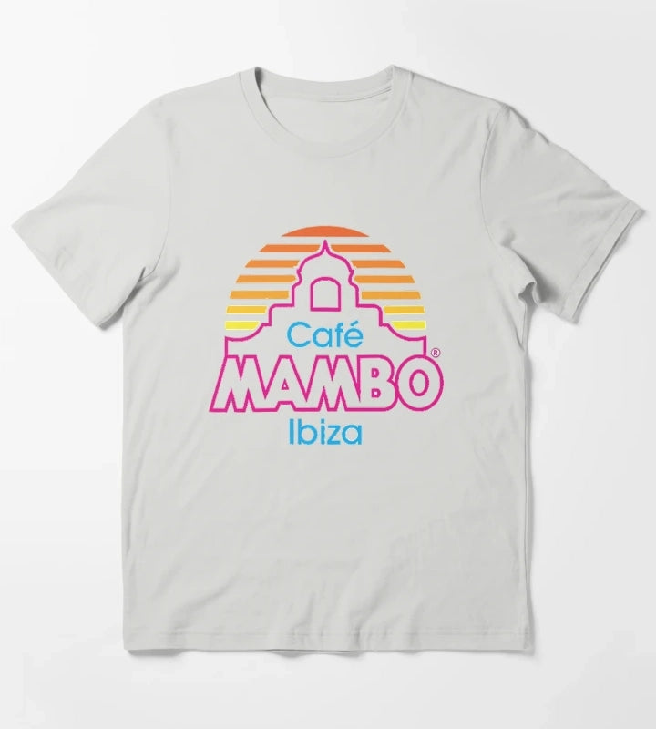 Cafe Mambo Ibiza T-Shirt Light Grey