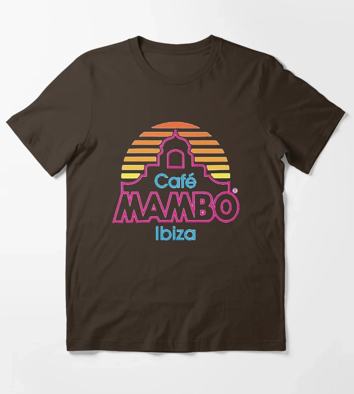 Cafe Mambo Ibiza T-Shirt Brown