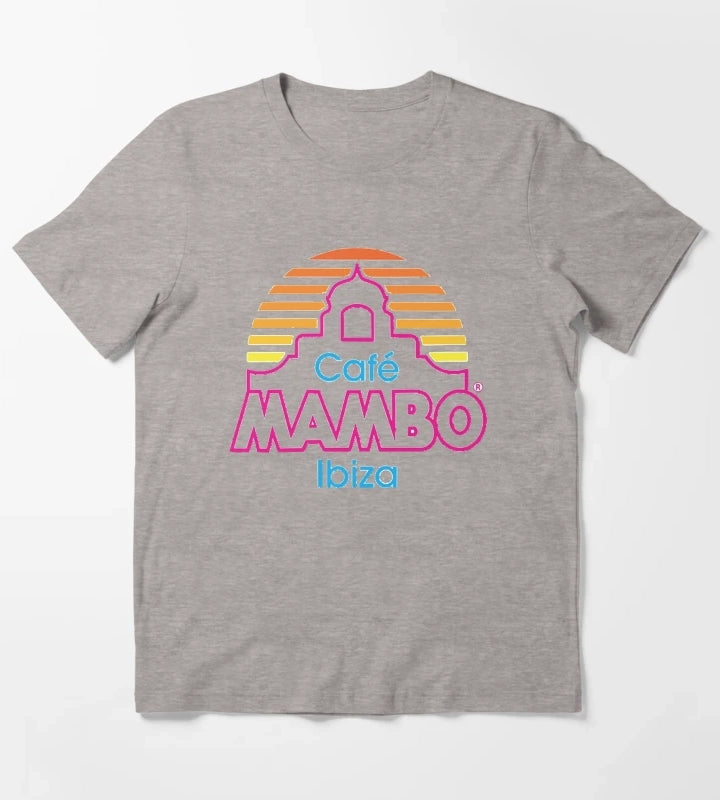 Cafe Mambo Ibiza T-Shirt Heather Grey
