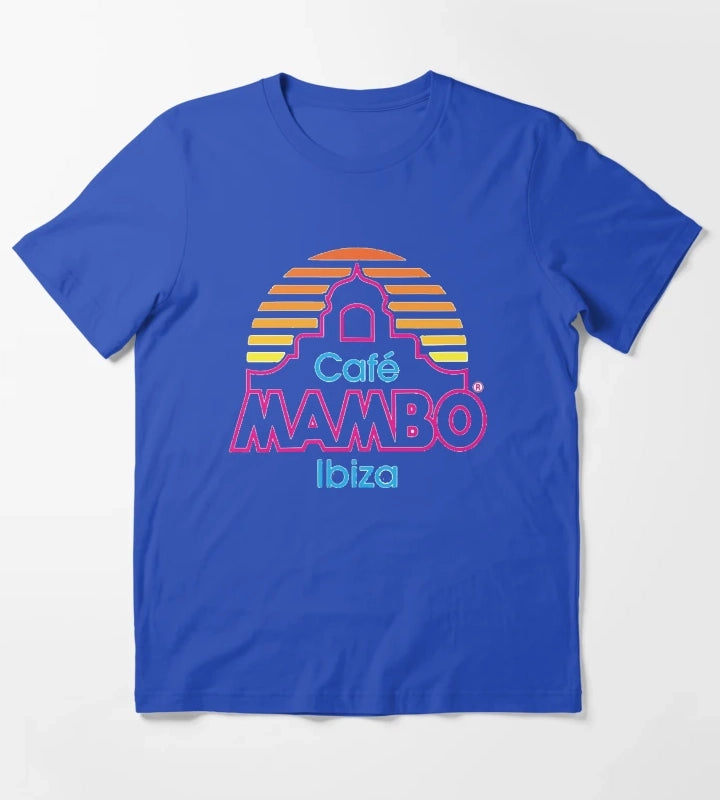 Cafe Mambo Ibiza T-Shirt Blue