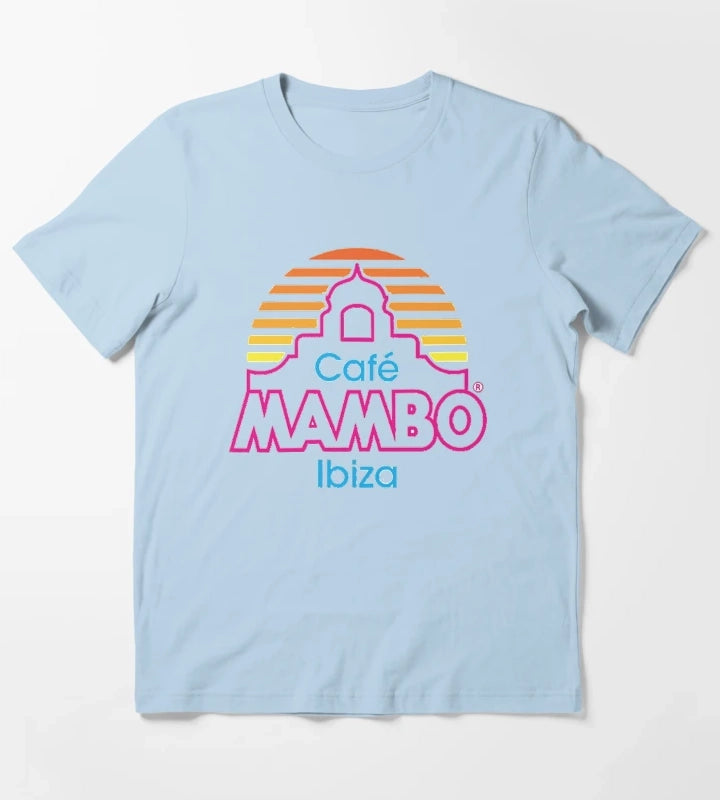 Cafe Mambo Ibiza T-Shirt Sky Blue