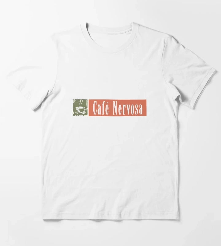 Cafe Nervosa T-Shirt White