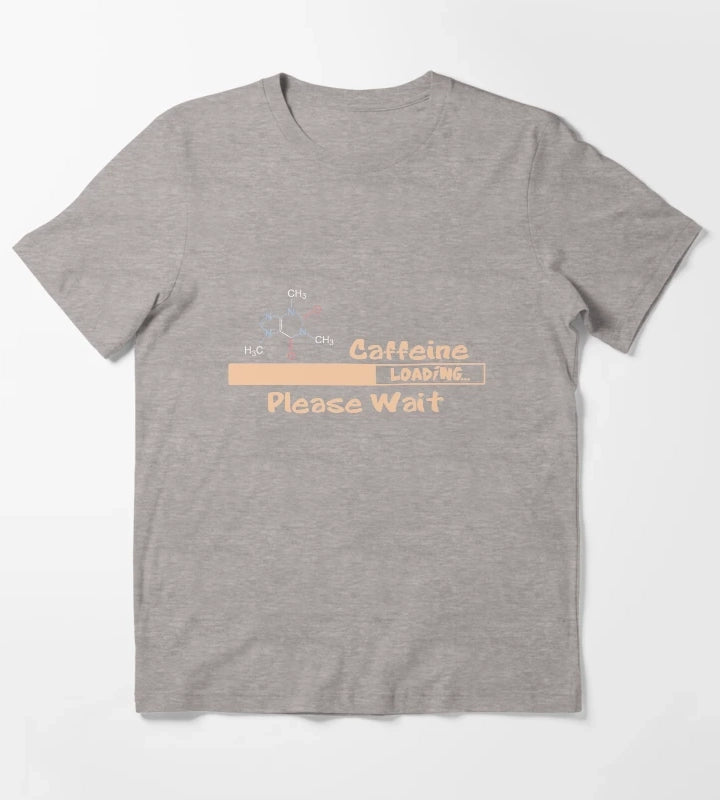 Caffeine Loading T-Shirt Heather Grey