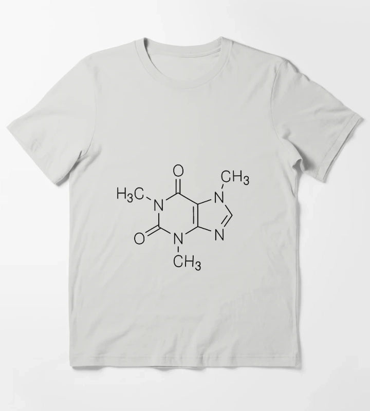 Caffeine T-Shirt Light Grey