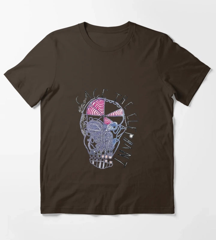Cage elephant T-Shirt Brown