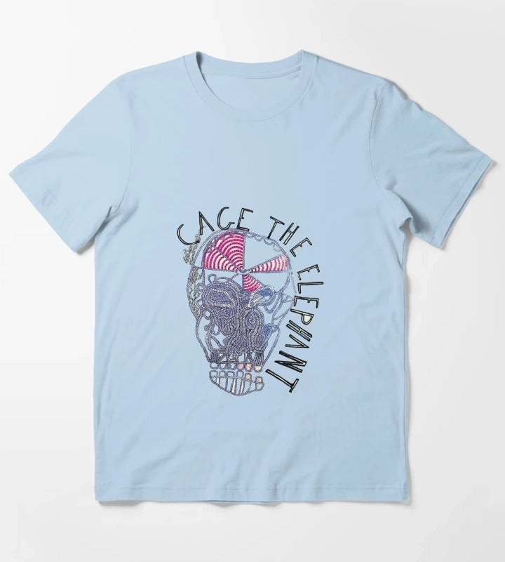 Cage elephant T-Shirt Sky Blue