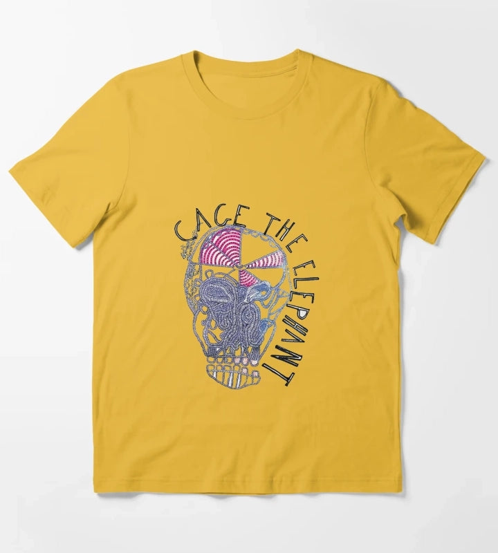 Cage elephant T-Shirt Yellow