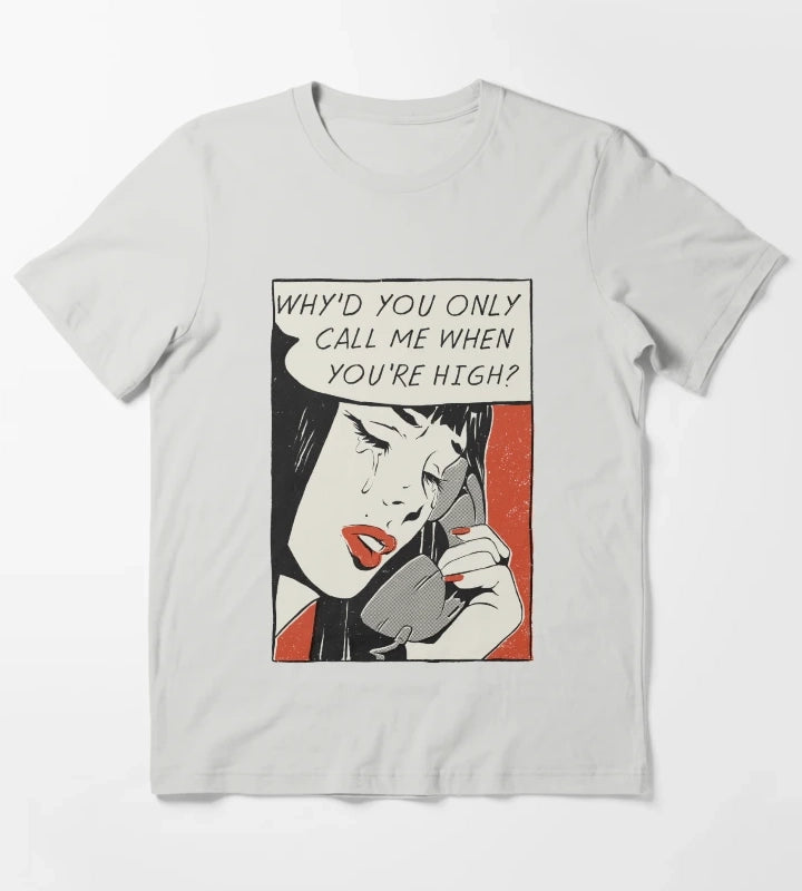 Call me T-Shirt Light Grey