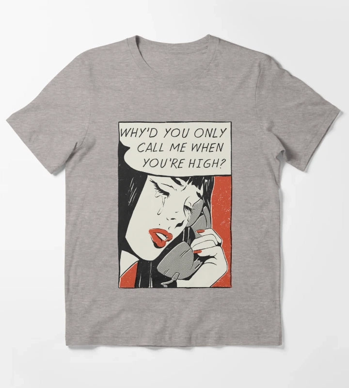 Call me T-Shirt Heather Grey