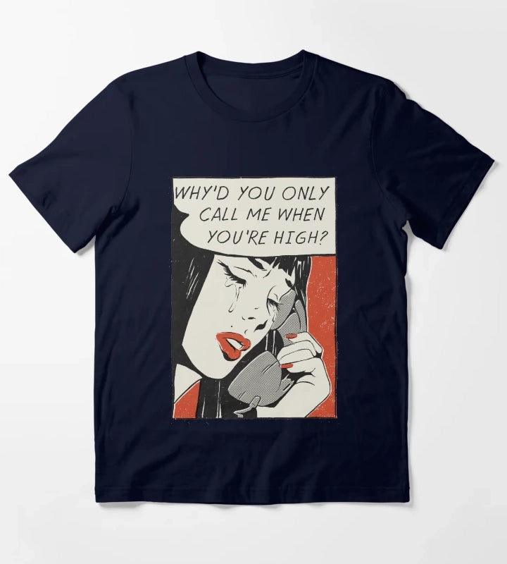 Call me T-Shirt Navy