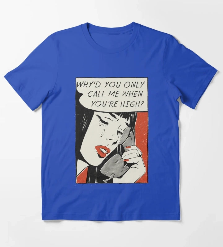 Call me T-Shirt Blue