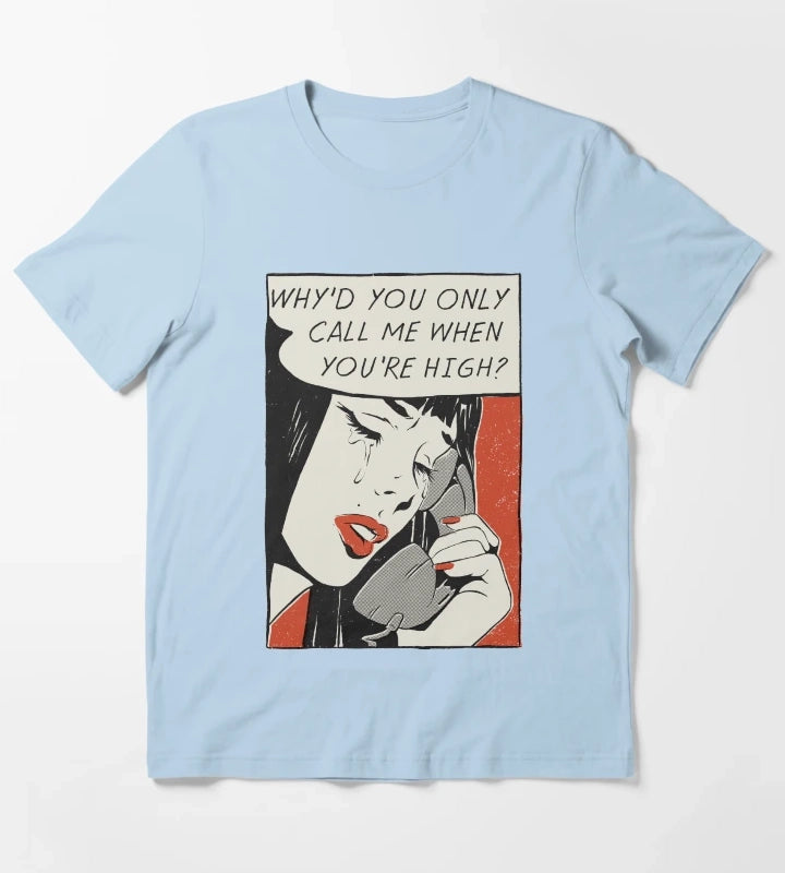 Call me T-Shirt Sky Blue