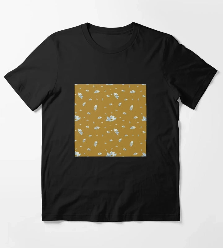 Camomile daisy pattern a watercolor pattern yellow T-Shirt