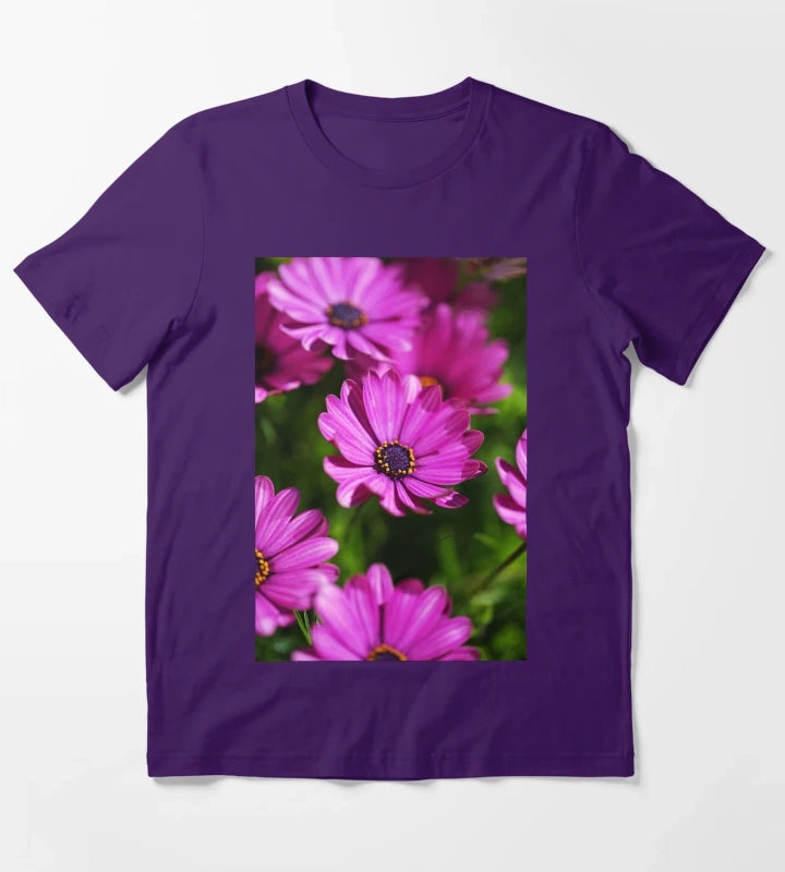 Cape Daisies All Together T-Shirt Purple