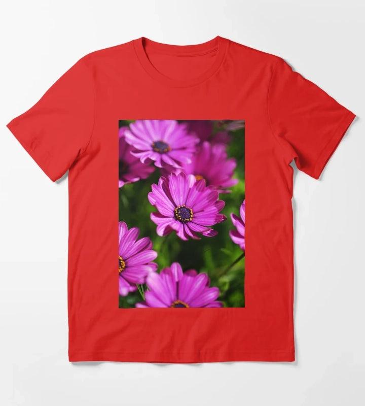 Cape Daisies All Together T-Shirt Red