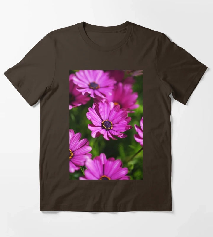 Cape Daisies All Together T-Shirt Brown