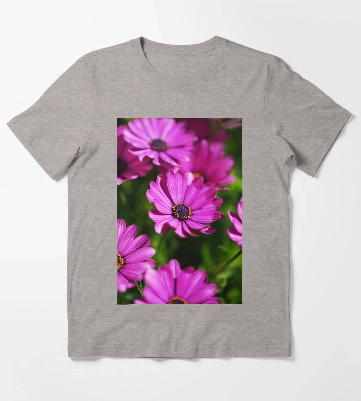 Cape Daisies All Together T-Shirt Heather Grey