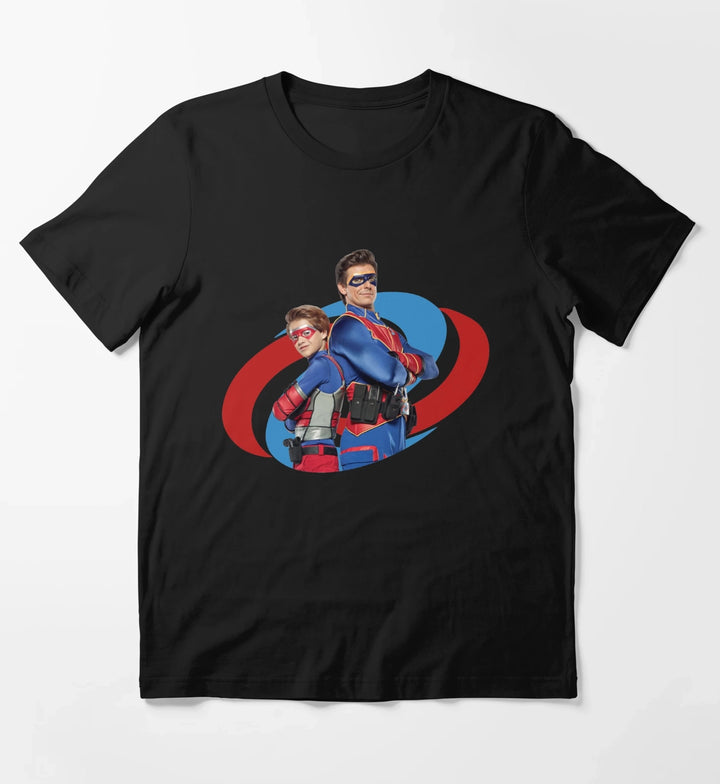 Captain Man and Kid Danger T-Shirt