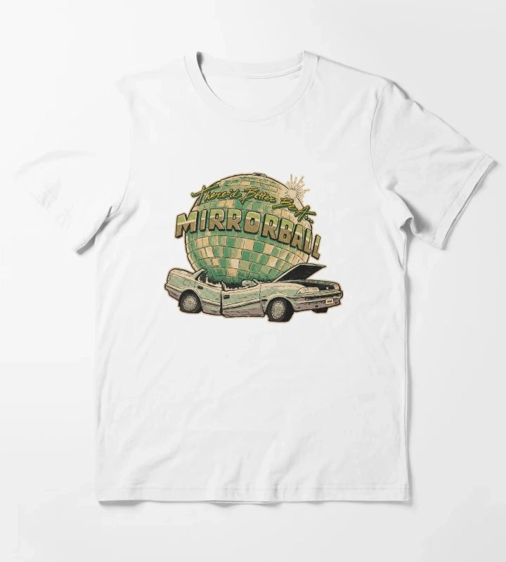 Car Comics cutout T-Shirt White