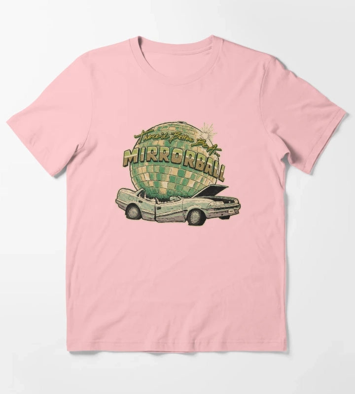 Car Comics cutout T-Shirt Dark Grey