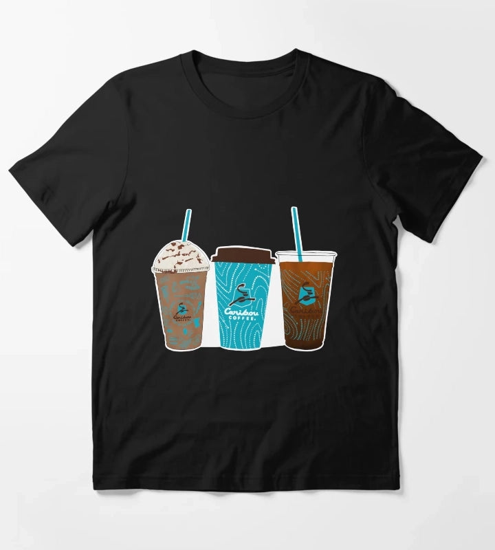 Caribou Coffee Cups T-Shirt