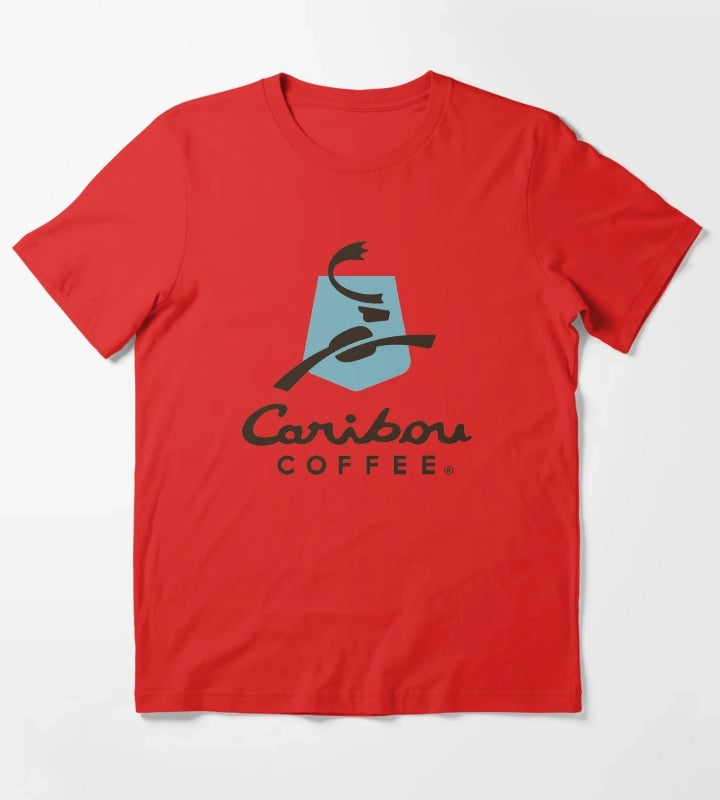Caribou Coffee T-Shirt Red