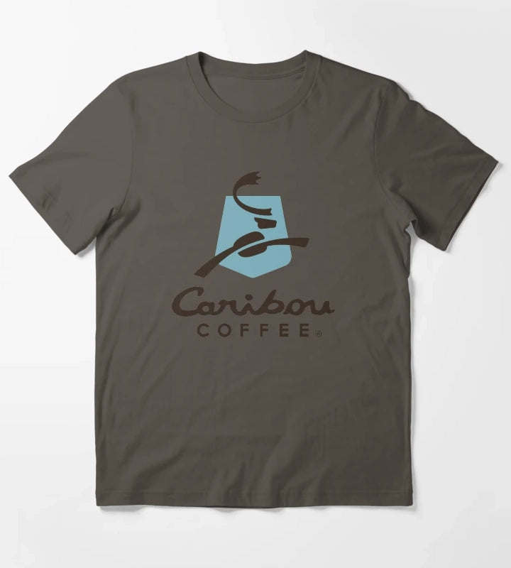 Caribou Coffee T-Shirt Dark Grey