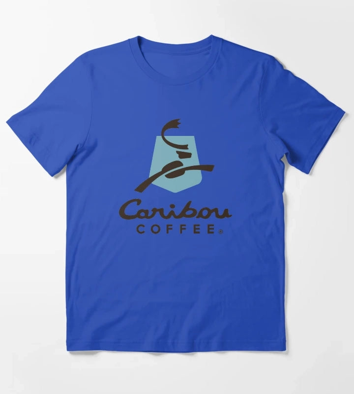Caribou Coffee T-Shirt Blue