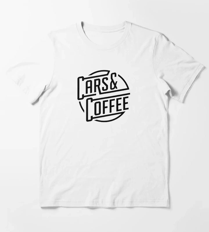Cars And Coffee T-Shirt White