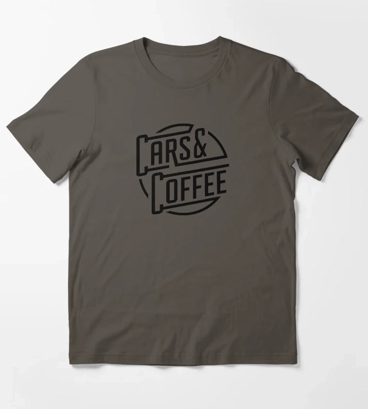 Cars And Coffee T-Shirt Dark Grey