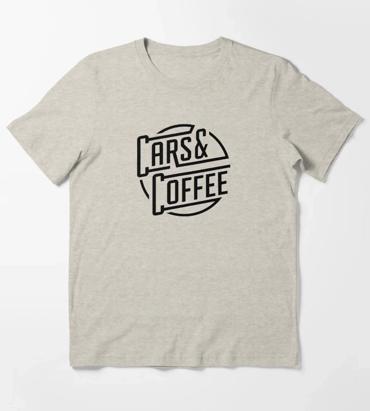 Cars And Coffee T-Shirt Cream