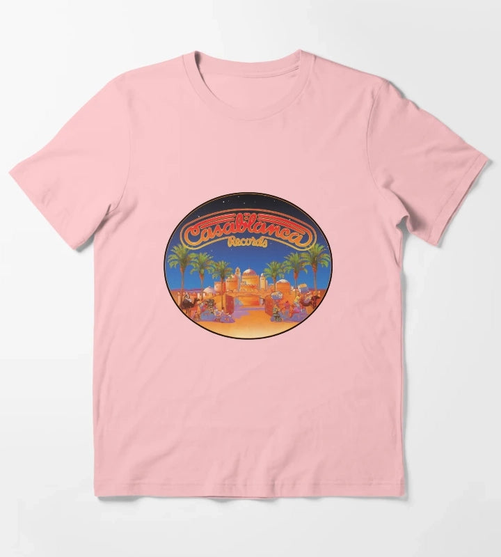 Casablanca Records T-Shirt Dark Grey