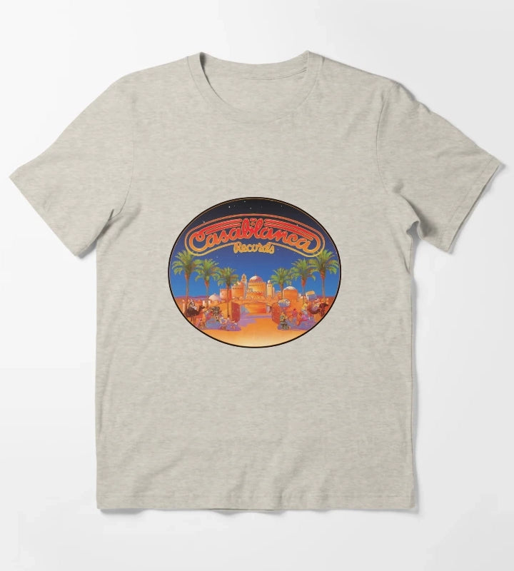 Casablanca Records T-Shirt Cream