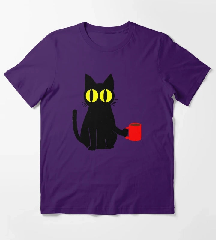 Catfeine T-Shirt Purple