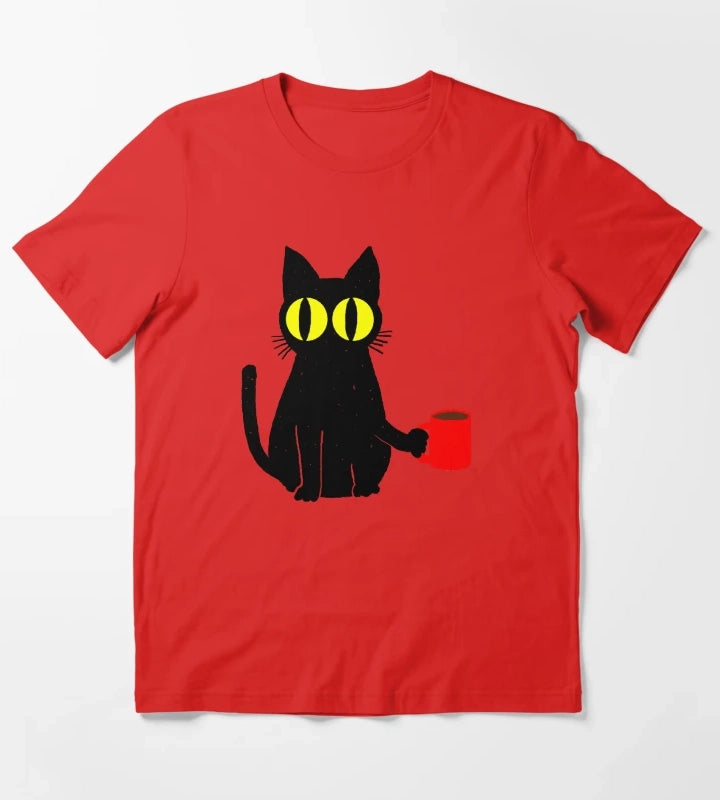 Catfeine T-Shirt Red