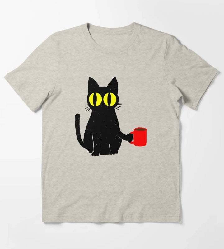 Catfeine T-Shirt Cream