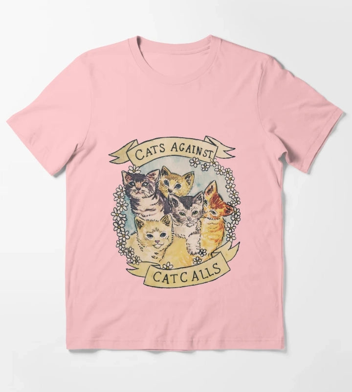 Cats Against Cat Calls ORIGINAL SEE V2 IN MY SHOP T-Shirt Dark Grey