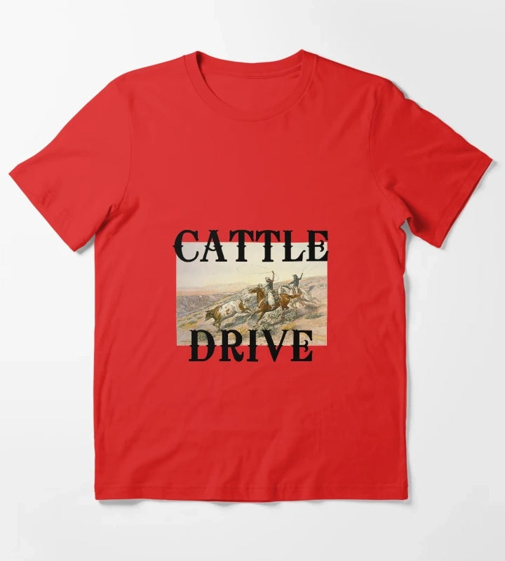 Cattle Drive T-Shirt Red
