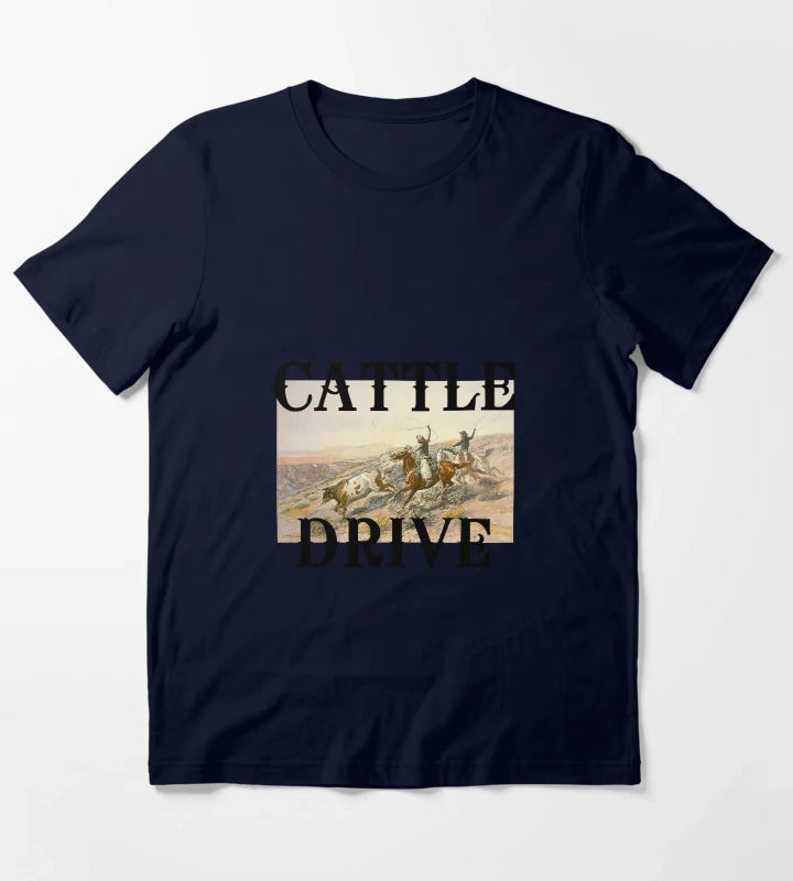 Cattle Drive T-Shirt Navy