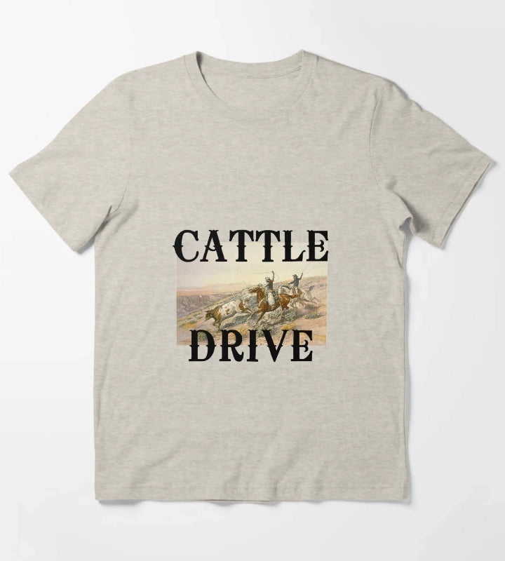 Cattle Drive T-Shirt Cream