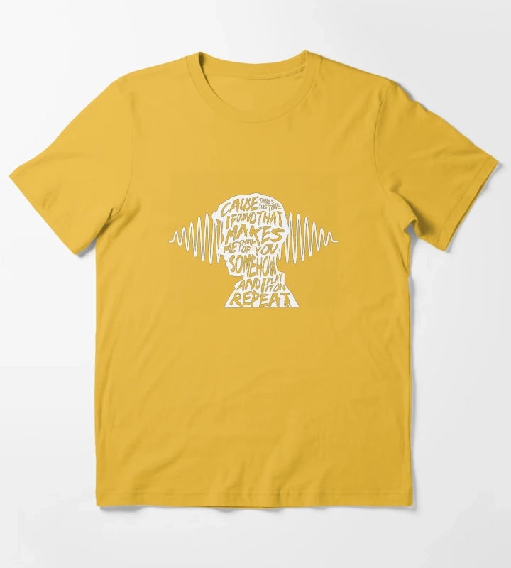 Cause Make Me Happy T-Shirt Yellow