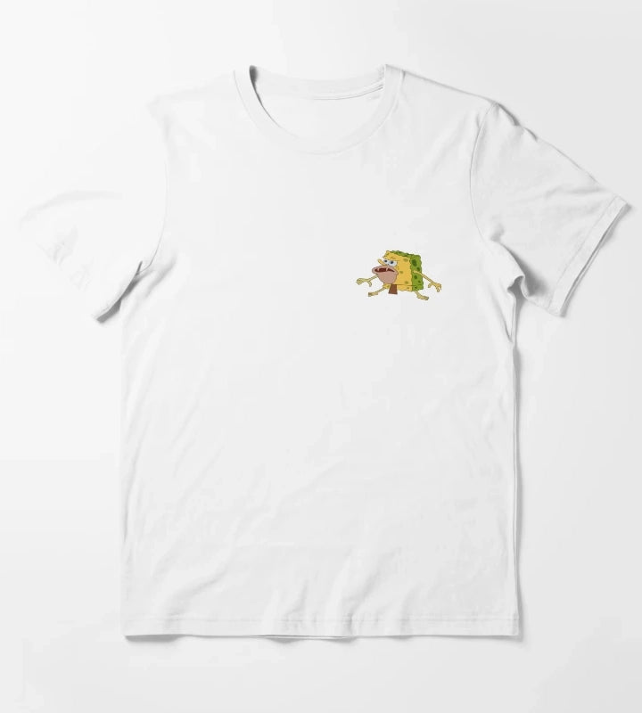 Caveman Spongebob T-Shirt White
