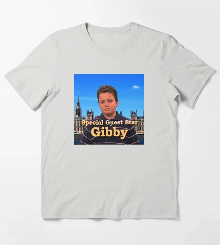 Celebrity Gibby iCarly T-Shirt Light Grey