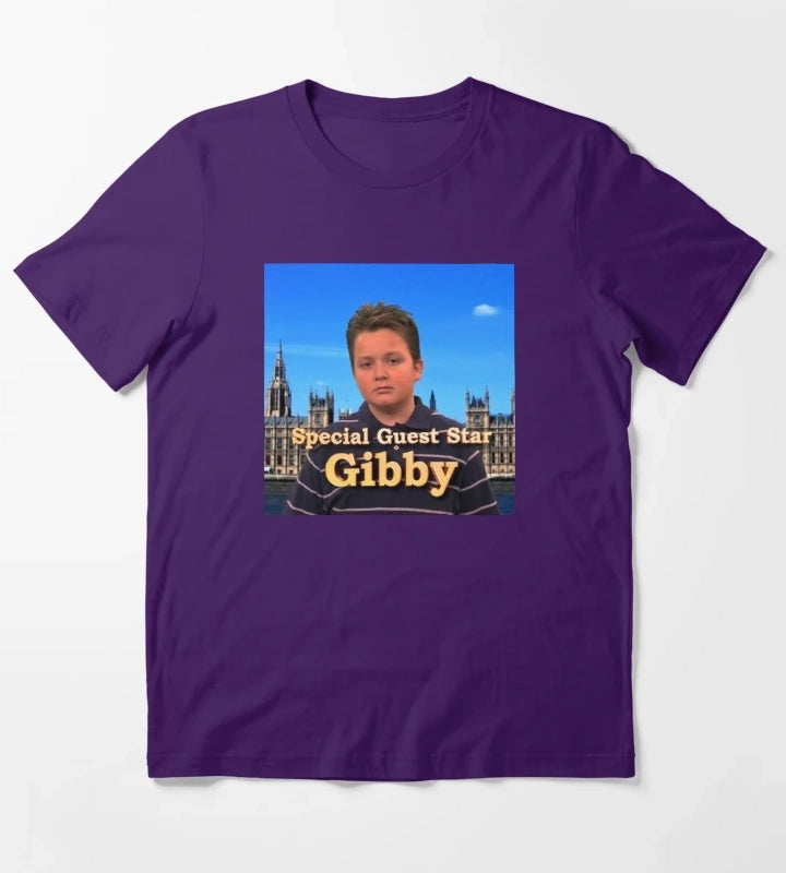 Celebrity Gibby iCarly T-Shirt Purple