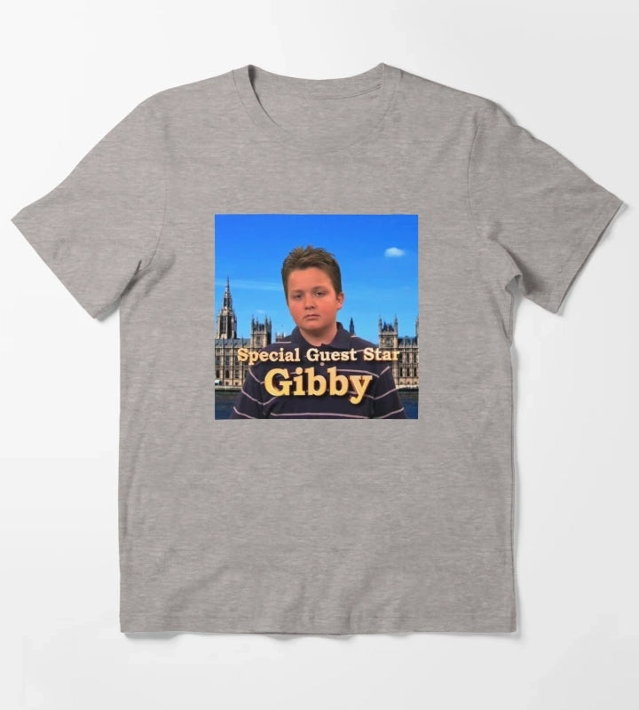 Celebrity Gibby iCarly T-Shirt Heather Grey