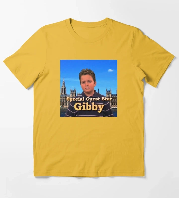 Celebrity Gibby iCarly T-Shirt Yellow