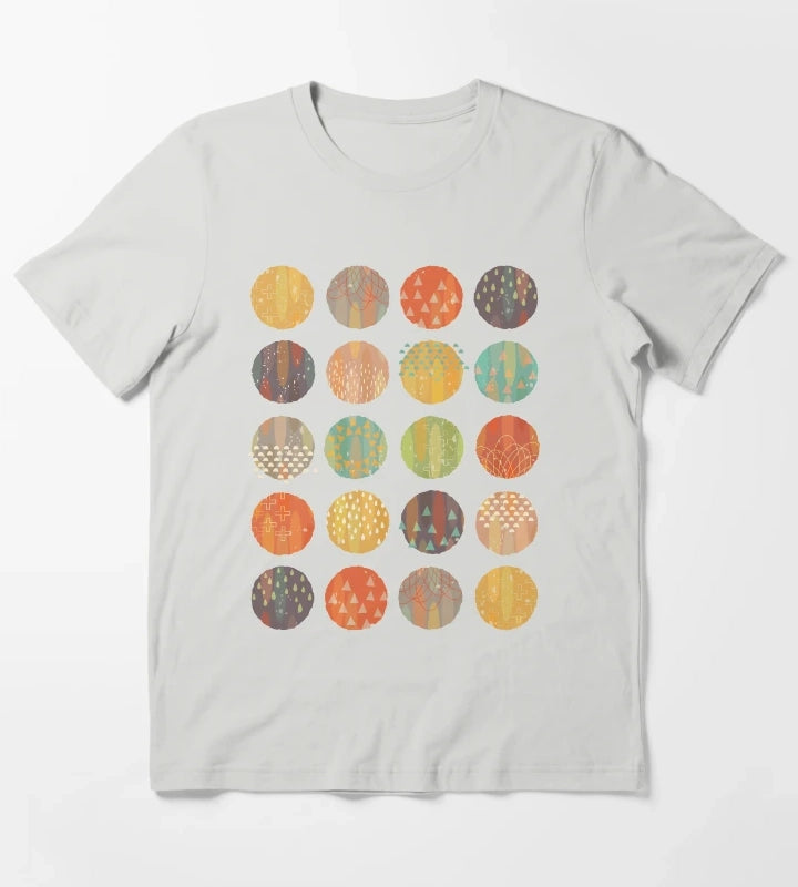 Celestial Bodies T-Shirt Light Grey