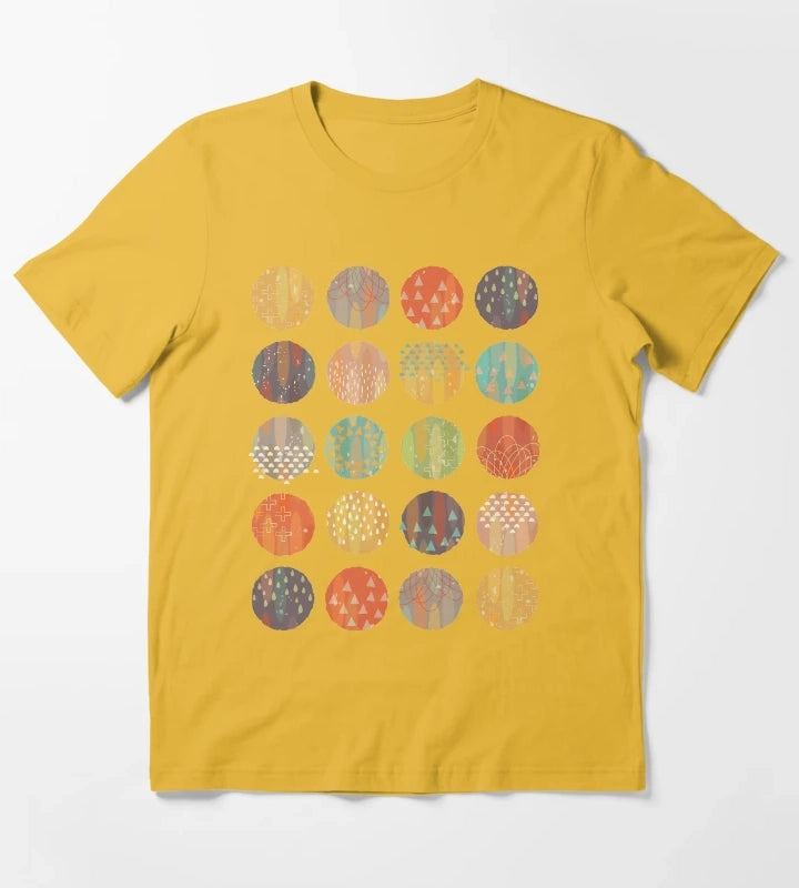 Celestial Bodies T-Shirt Yellow