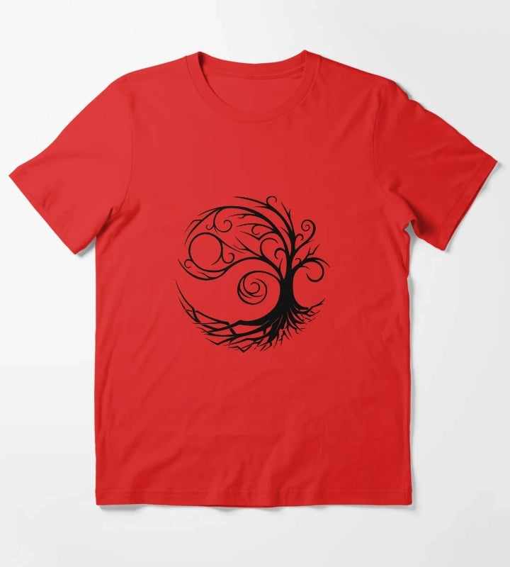 Celtic Tree of Life Ireland T-Shirt Red